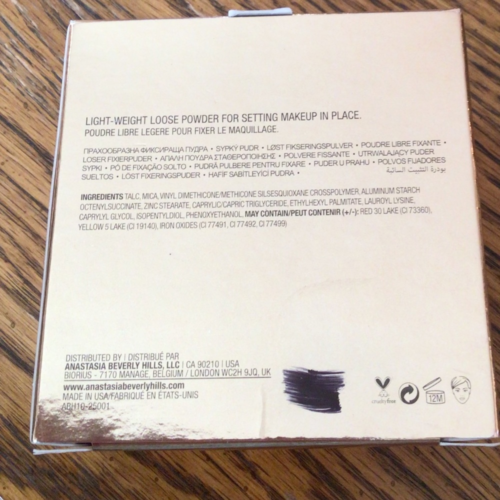 Anastasia Beverly Hills Loose Setting Powder in Banana .9 oz NWT - Picture 7 of 7